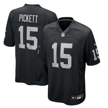 Kenny Pickett 15 Las Vegas Raiders Team Game Men Jersey - Black