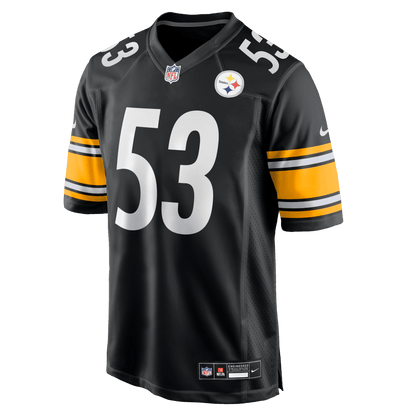 JaWhaun Bentley 53 Pittsburgh Steelers Team Game Men Jersey - Black