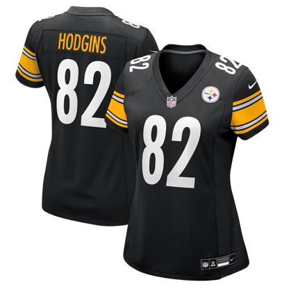 Isaiah Hodgins 82 Pittsburgh Steelers Women's Team Game Jersey - Black