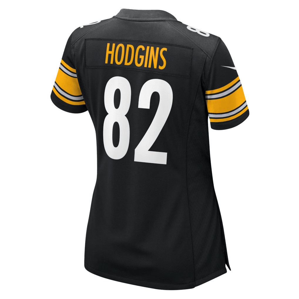 Isaiah Hodgins 82 Pittsburgh Steelers Women's Team Game Jersey - Black