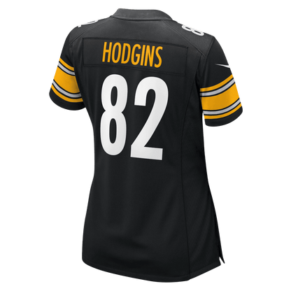 Isaiah Hodgins 82 Pittsburgh Steelers Women's Team Game Jersey - Black