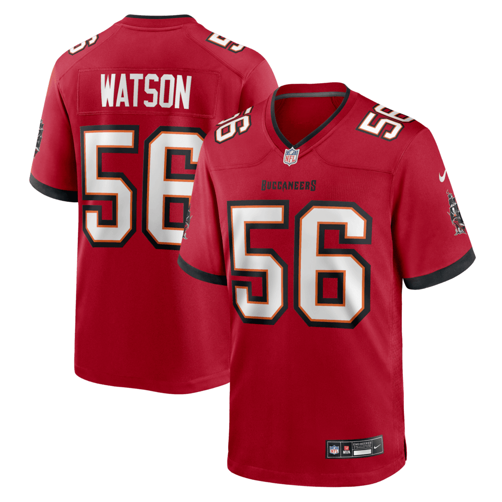 Desmond Watson 56 Tampa Bay Buccaneers Team Game Men Jersey - Red