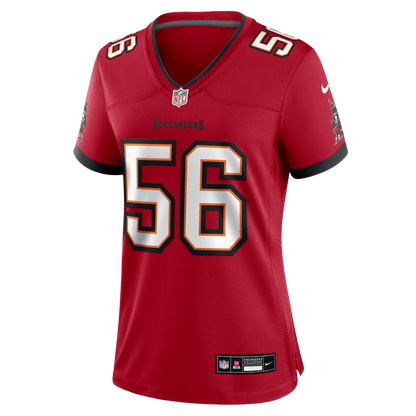 Desmond Watson 56 Tampa Bay Buccaneers Women's Team Game Jersey - Red