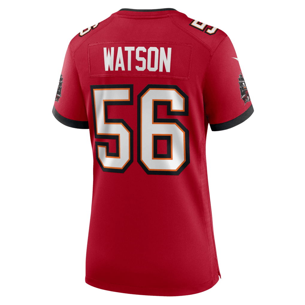 Desmond Watson 56 Tampa Bay Buccaneers Women's Team Game Jersey - Red