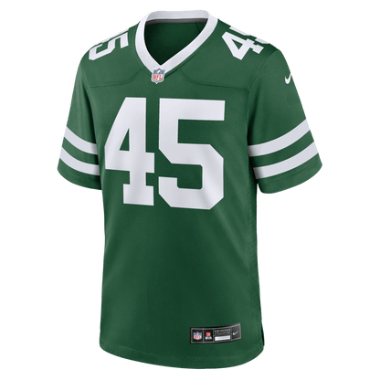 Mark Robinson 45 New York Jets Team Game Men Jersey - Legacy Green
