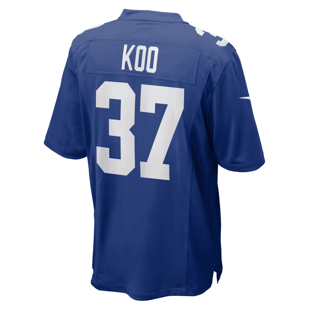 Younghoe Koo 37 New York Giants Team Game Men Jersey - Royal