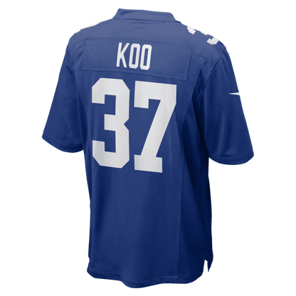 Younghoe Koo 37 New York Giants Team Game Men Jersey - Royal