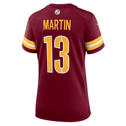 Tay Martin 13 Washington Commanders Women's Team Game Jersey - Burgundy