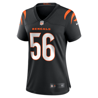 Myles Cole 56 Cincinnati Bengals Women's Team Game Jersey - Black