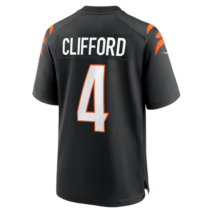 Sean Clifford 4 Cincinnati Bengals Team Game Men Jersey - Black