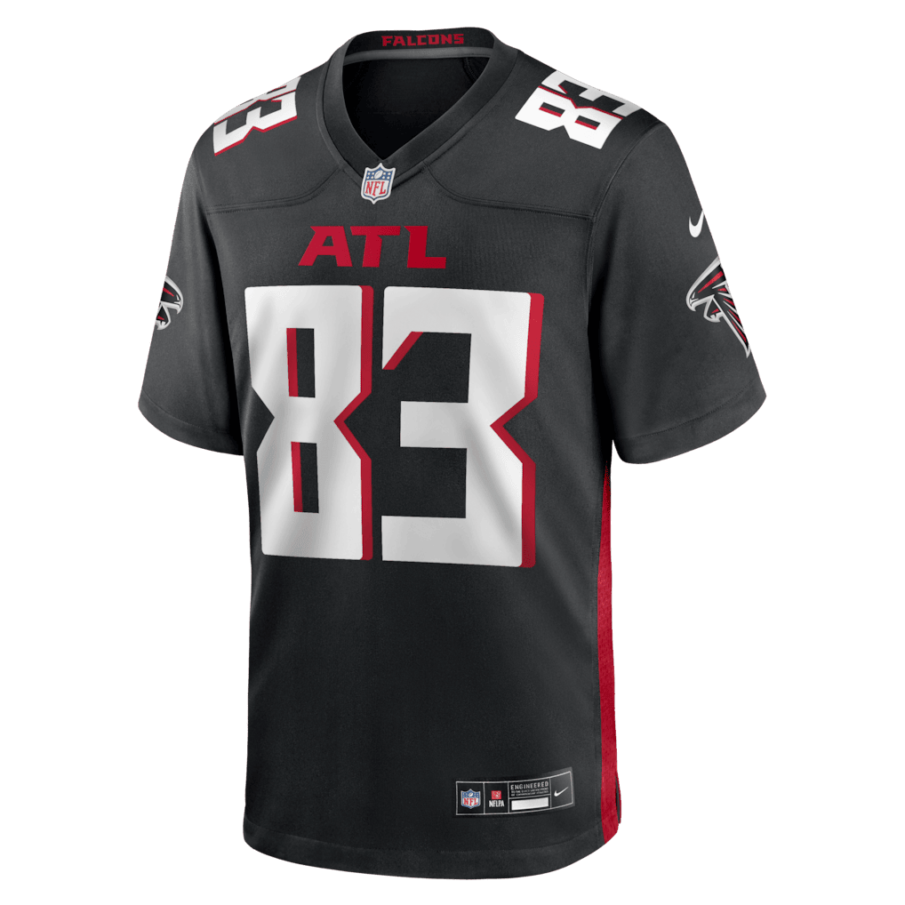 Deven Thompkins 83 Atlanta Falcons Team Game Men Jersey - Black