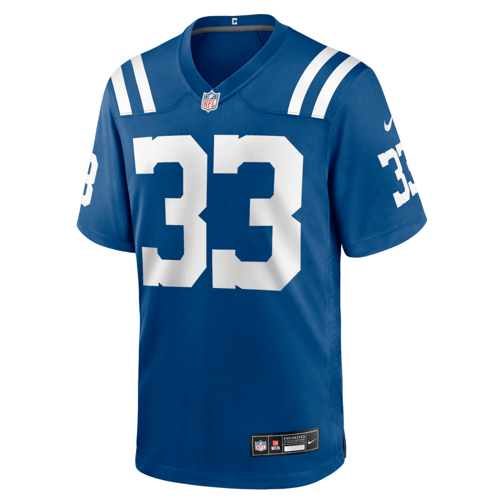 Mike Hilton 33 Indianapolis Colts Team Game Men Jersey - Royal