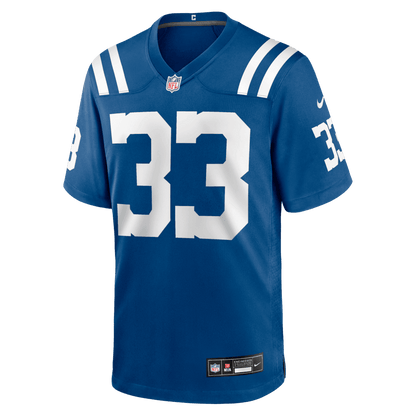 Mike Hilton 33 Indianapolis Colts Team Game Men Jersey - Royal