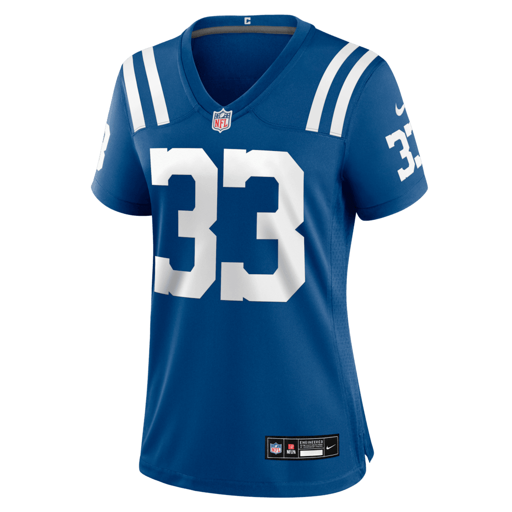 Mike Hilton 33 Indianapolis Colts Women's Team Game Jersey - Royal