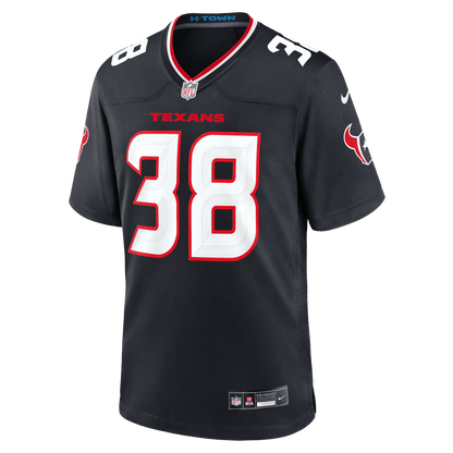 Zion Childress 38 Houston Texans Team Game Men Jersey - Navy