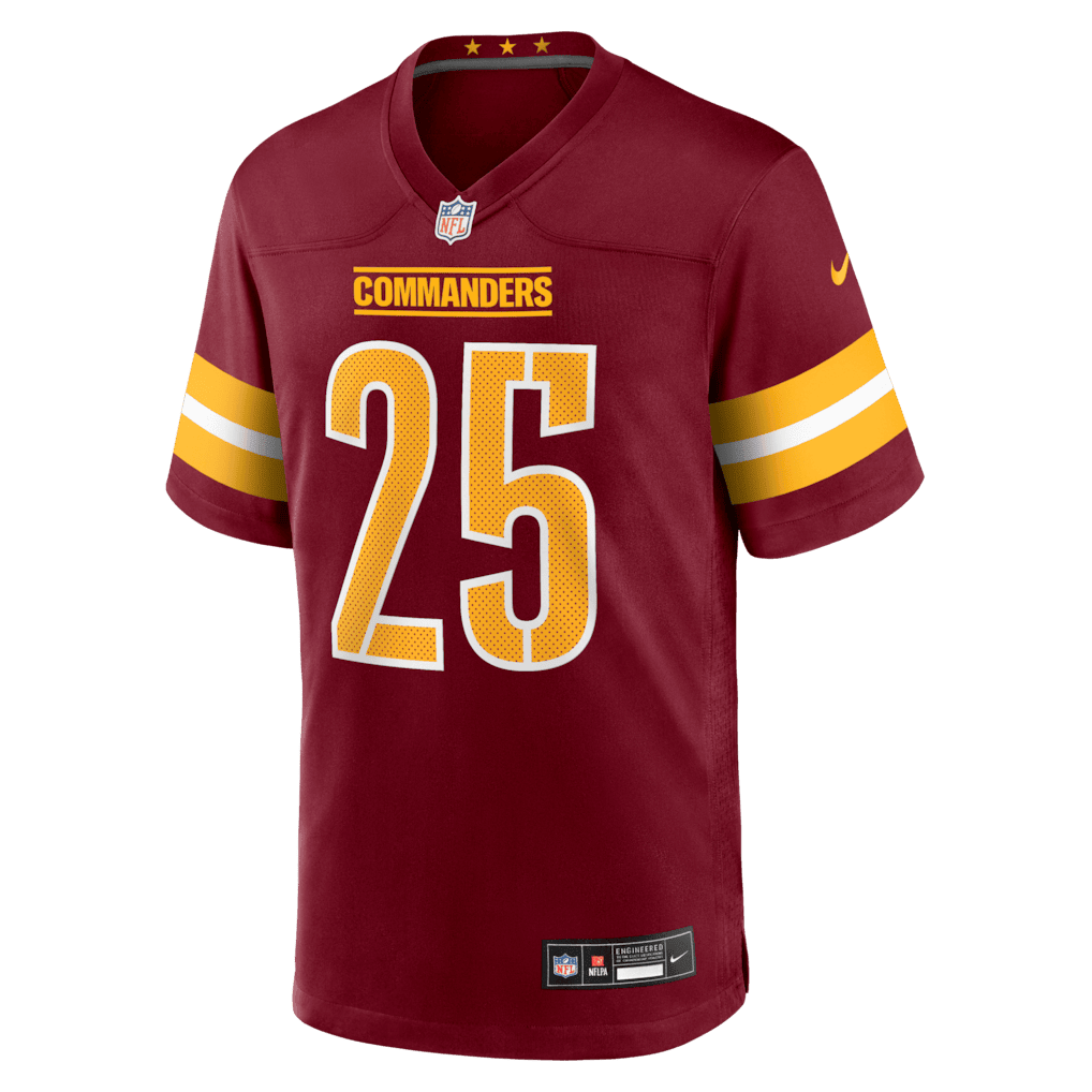 Darnell Savage 25 Washington Commanders Team Game Men Jersey - Burgundy