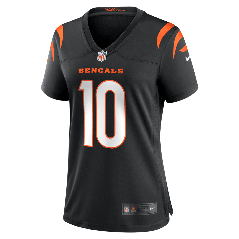 Mike White 10 Cincinnati Bengals Women's Team Game Jersey - Black
