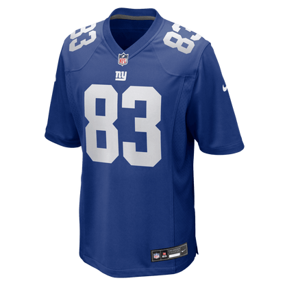Dalen Cambre 83 New York Giants Team Game Men Jersey - Royal