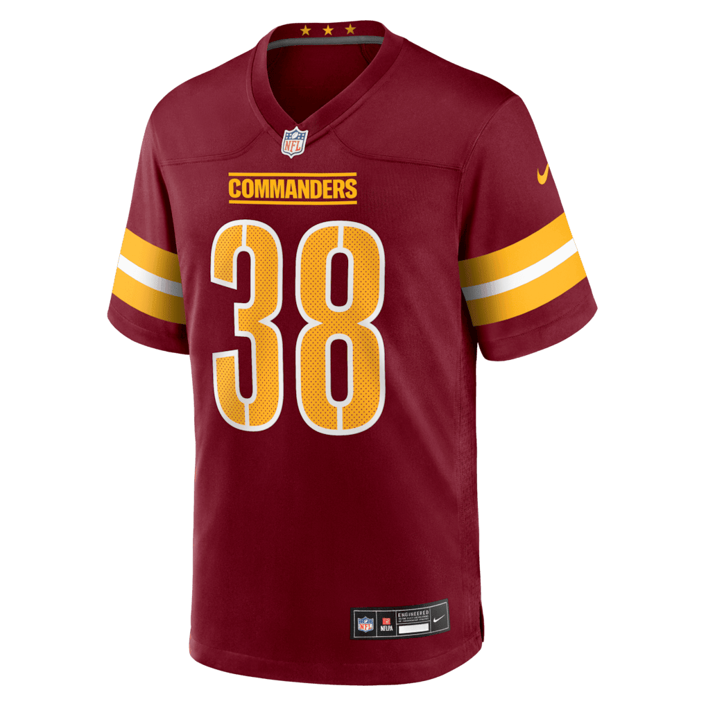 Chase Edmonds 38 Washington Commanders Team Game Men Jersey - Burgundy