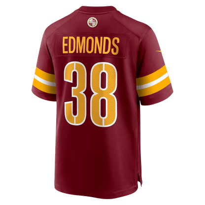 Chase Edmonds 38 Washington Commanders Team Game Men Jersey - Burgundy