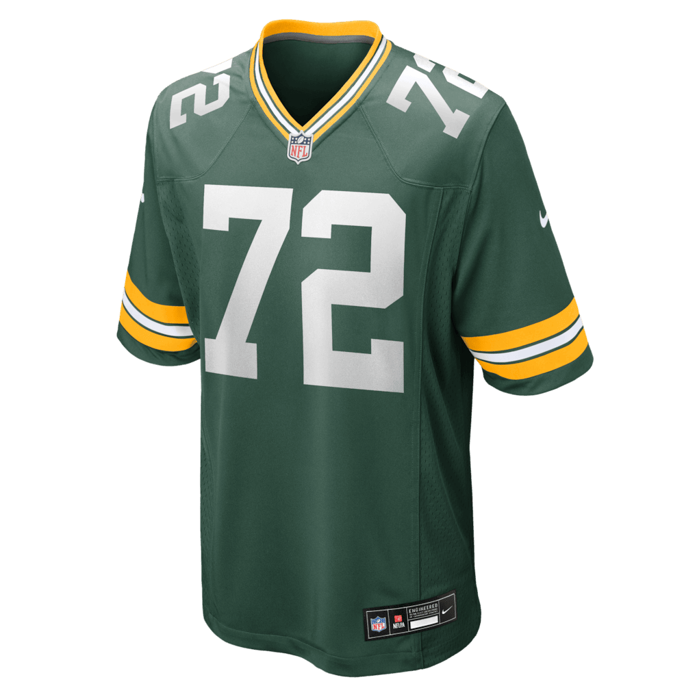 Brant Banks 72 Green Bay Packers Team Game Men Jersey - Green