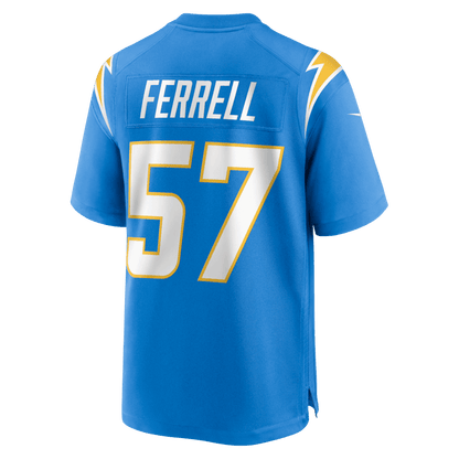 Clelin Ferrell 57 Los Angeles Chargers Team Game Men Jersey - Powder Blue