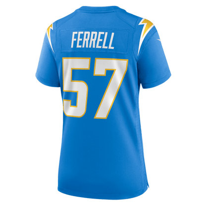 Clelin Ferrell 57 Los Angeles Chargers Women's Team Game Jersey - Powder Blue