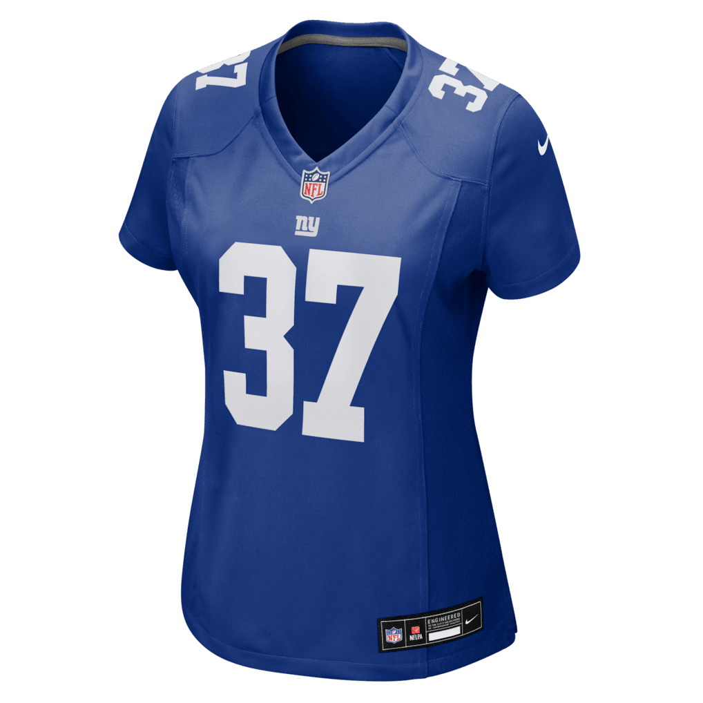 Younghoe Koo 37 New York Giants Women's Team Game Jersey - Royal