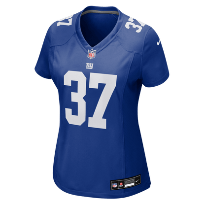 Younghoe Koo 37 New York Giants Women's Team Game Jersey - Royal