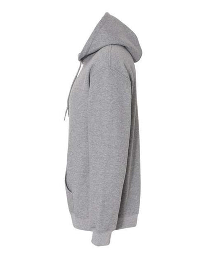 New England Patriots Player Graphic Hoodie – Front Illustrated Print – Heather Grey