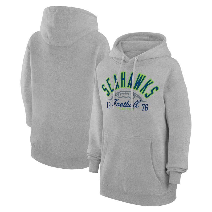 Seattle Seahawks Sport Grey Hoodie – Est. Year Heritage Football Print
