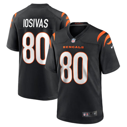 Andrei Iosivas 80 Cincinnati Bengals Team Game Men Jersey - Black