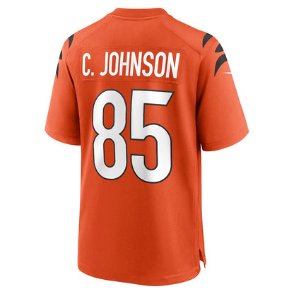 Chad Johnson 85 Cincinnati Bengals Alternate Game Men Jersey - Orange