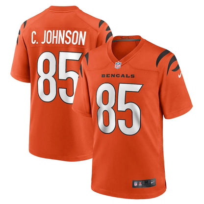 Chad Johnson 85 Cincinnati Bengals Alternate Game Men Jersey - Orange
