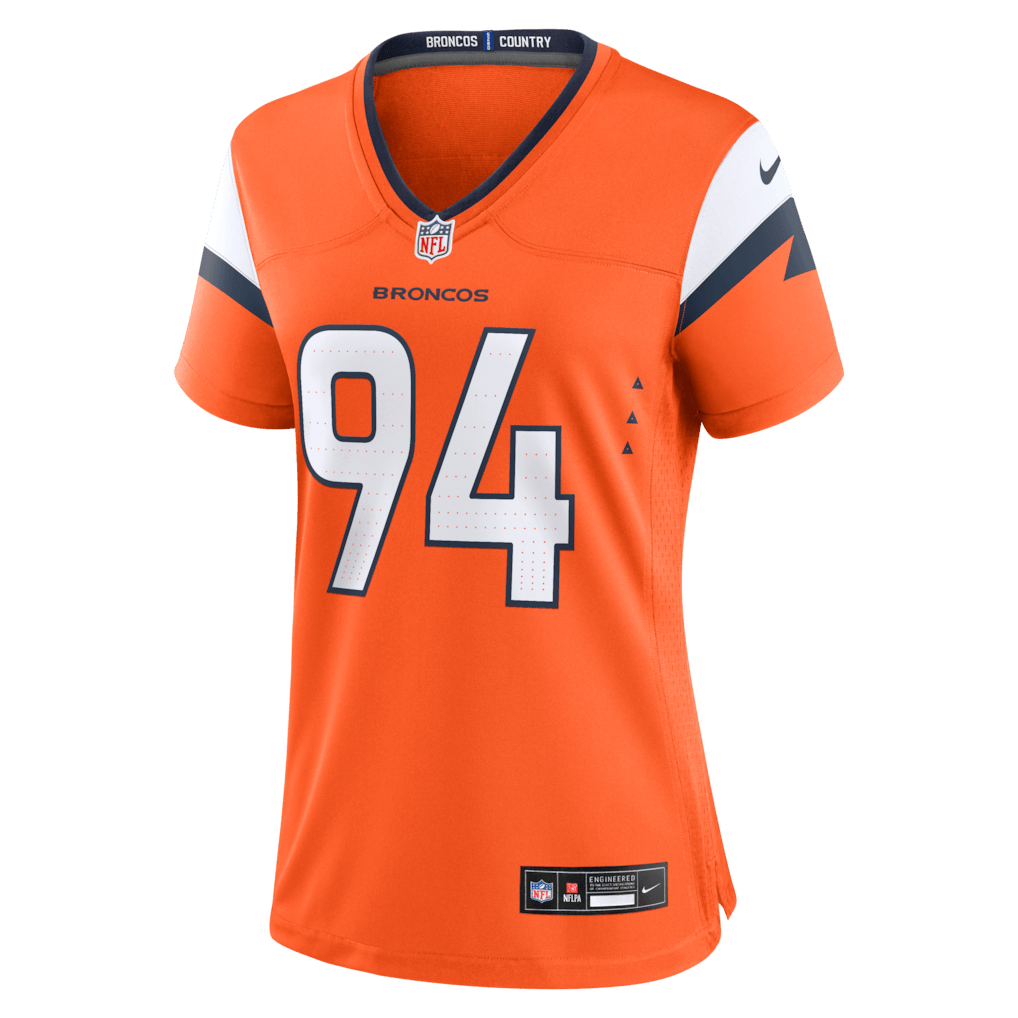 DeMarcus Ware 94 Denver Broncos Women's Team Retired Game Jersey - Orange