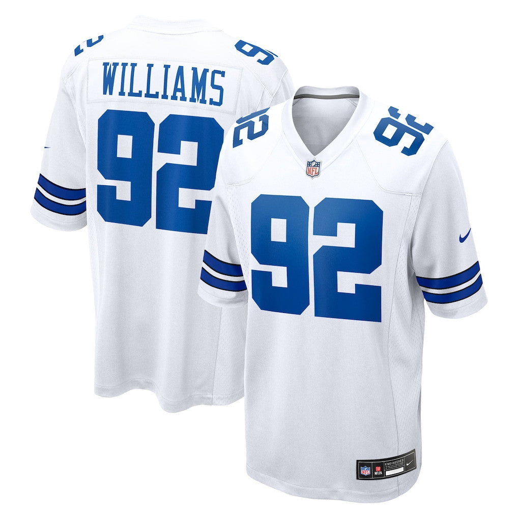 Quinnen Williams 92 Dallas Cowboys Game Men Jersey - White