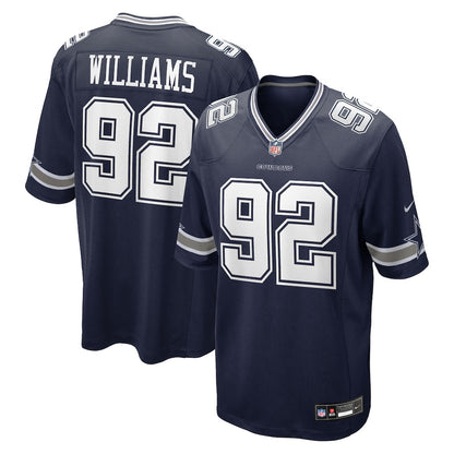 Quinnen Williams 92 Dallas Cowboys Team Game Men Jersey - Navy