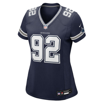 Quinnen Williams 92 Dallas Cowboys Women's Team Game Jersey - Navy