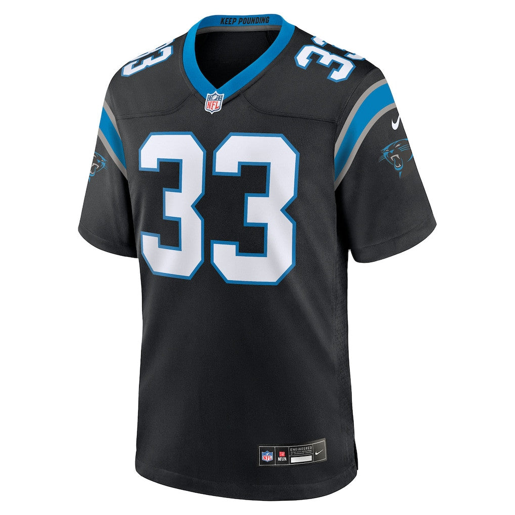 Robert Rochell 33 Carolina Panthers Team Game Men Jersey - Black