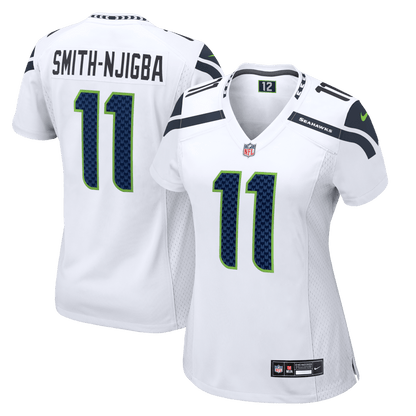 Jaxon Smith-Njigba 11 Seattle Seahawks Women's Game Jersey - White