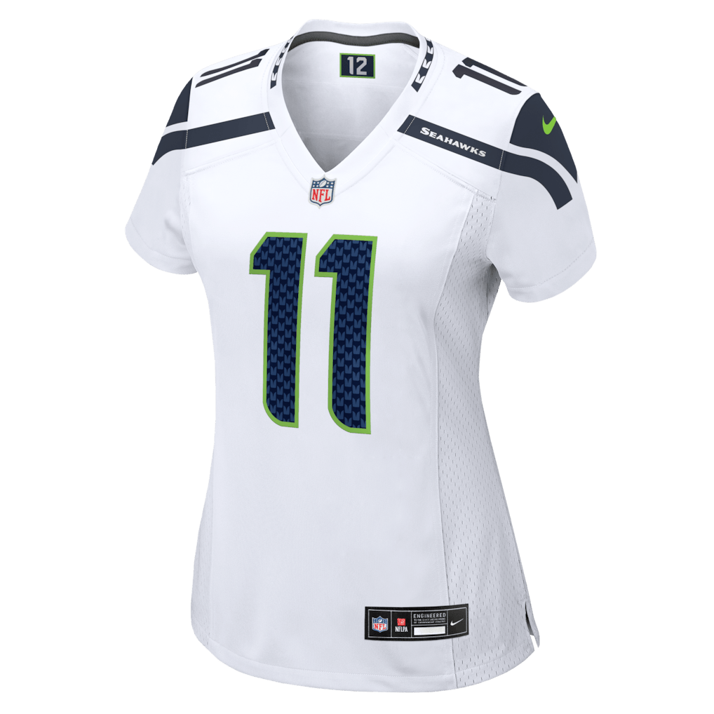 Jaxon Smith-Njigba 11 Seattle Seahawks Women's Game Jersey - White