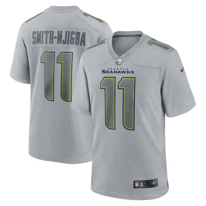 Jaxon Smith-Njigba 11 Seattle Seahawks Atmosphere Fashion Game Jersey - Gray