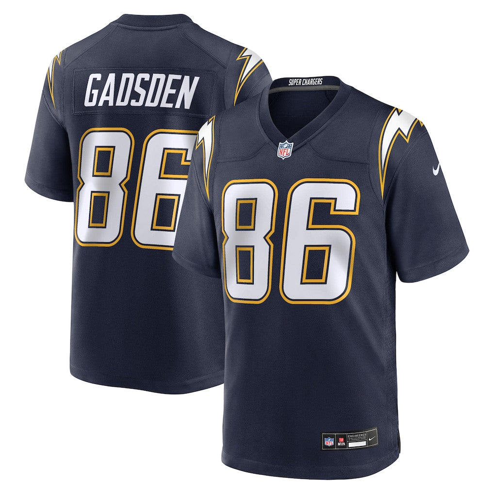 Oronde Gadsden 86 Los Angeles Chargers Alternate 2 Super Chargers Game Men Jersey - Navy