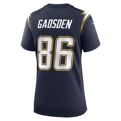 Oronde Gadsden 86 Los Angeles Chargers Women's Alternate 2 Super Chargers Game Jersey - Navy