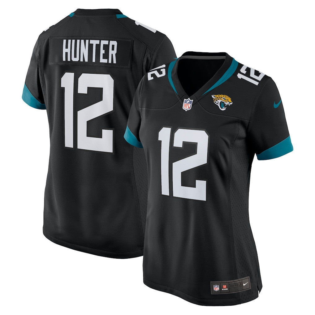 Travis Hunter 12 Jacksonville Jaguars Women's Alternate Game Jersey - Black