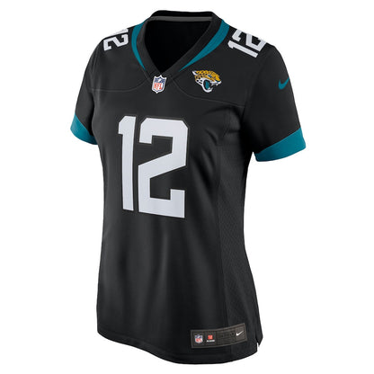 Travis Hunter 12 Jacksonville Jaguars Women's Alternate Game Jersey - Black
