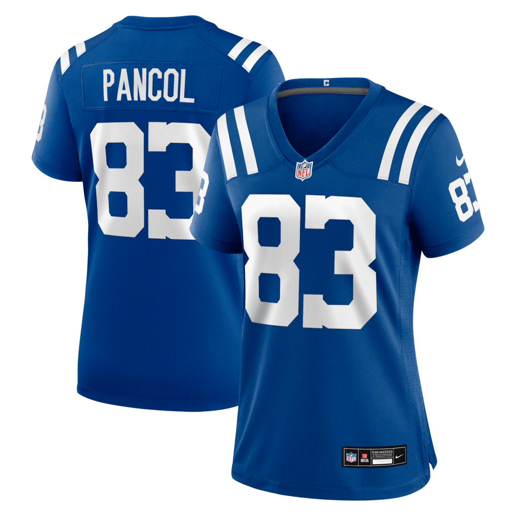 Eli Pancol 83 Indianapolis Colts Women's Team Game Jersey - Royal
