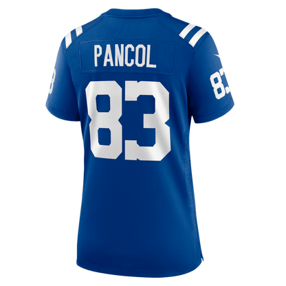 Eli Pancol 83 Indianapolis Colts Women's Team Game Jersey - Royal