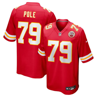 Esa Pole 79 Kansas City Chiefs Team Game Men Jersey - Red
