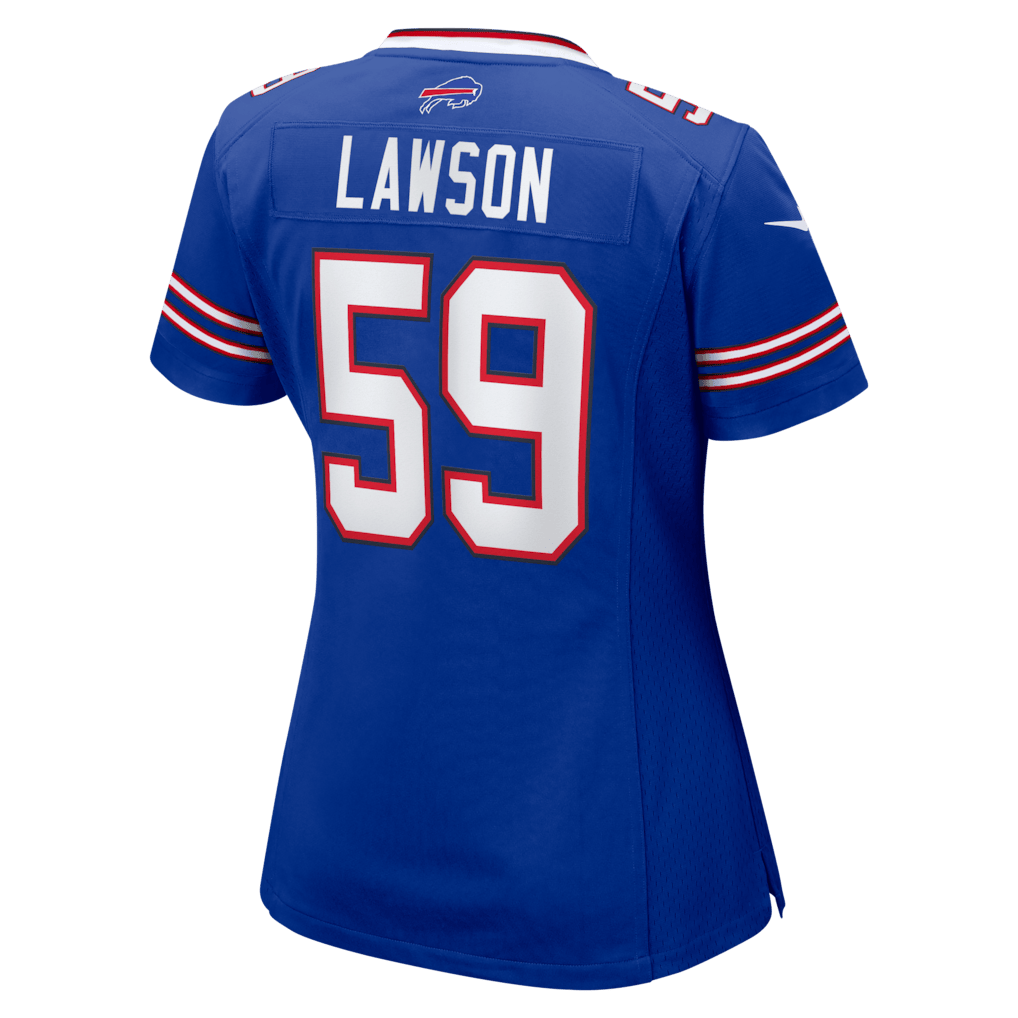 Shaq Lawson 59 Buffalo Bills Women's Team Game Jersey - Royal